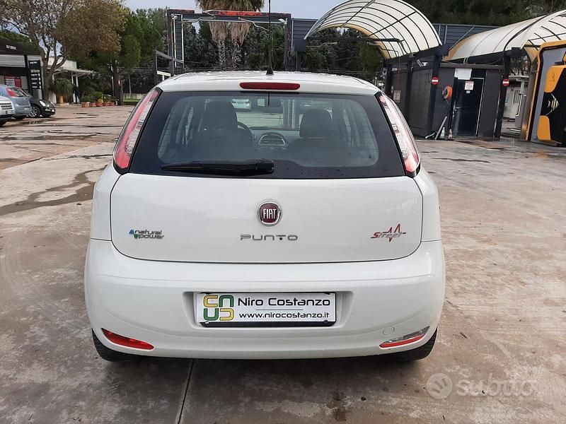 Usata Fiat Punto 77 CV (56 kW) 2014 Bianco Utilitaria