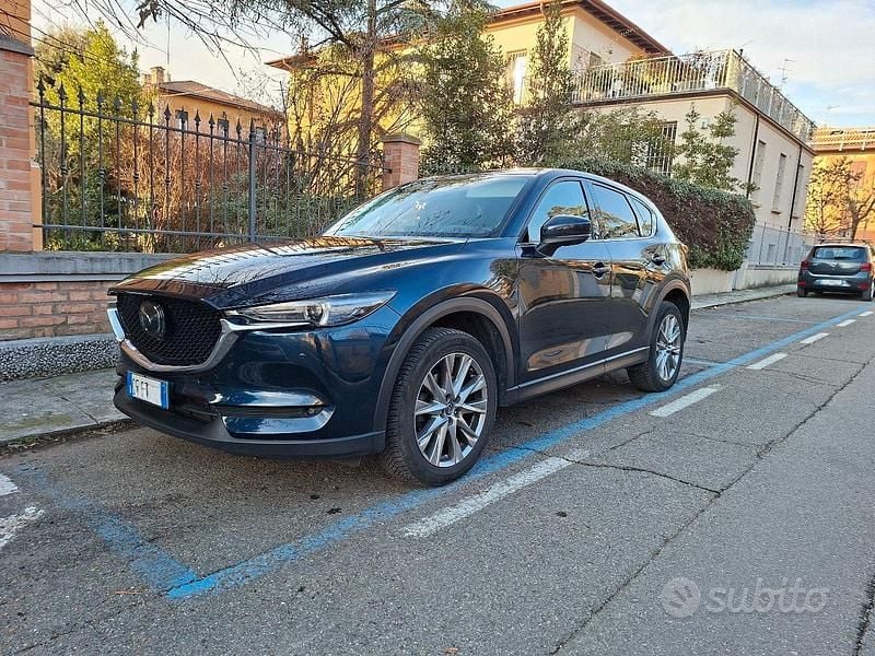 Usata Mazda CX-5 Exclusive 150 CV (110 kW) 2021 Blu SUV