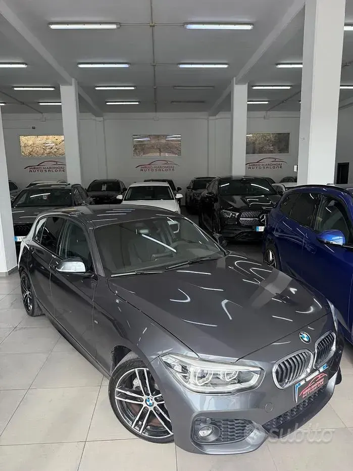 Usata BMW 118 M Sport 150 CV (110 kW) 2019 Grigio Berlina