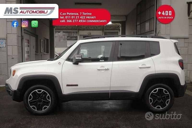Usata Jeep Renegade Trailhawk 170 CV (125 kW) 2017 Bianco SUV
