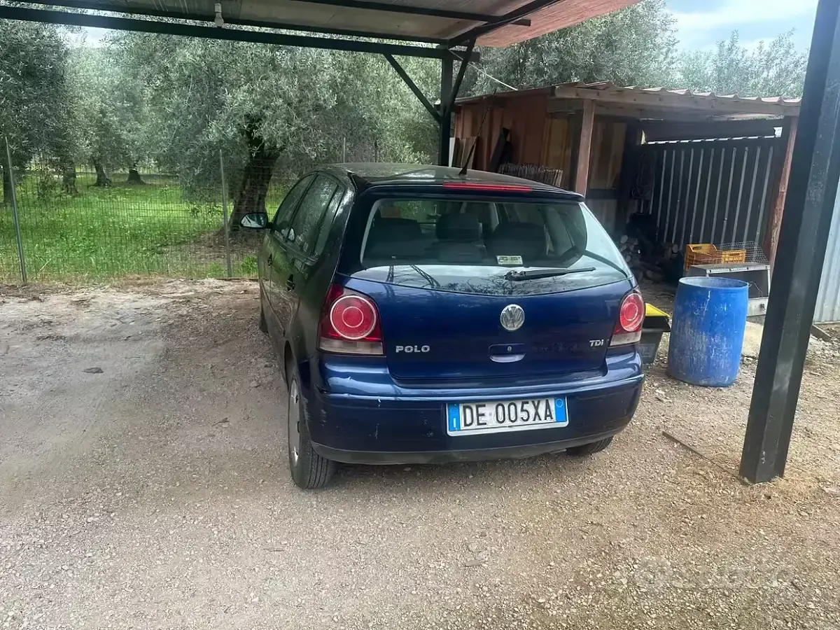 Usata VW Polo 69 CV (50 kW) 2007 Blu Utilitaria