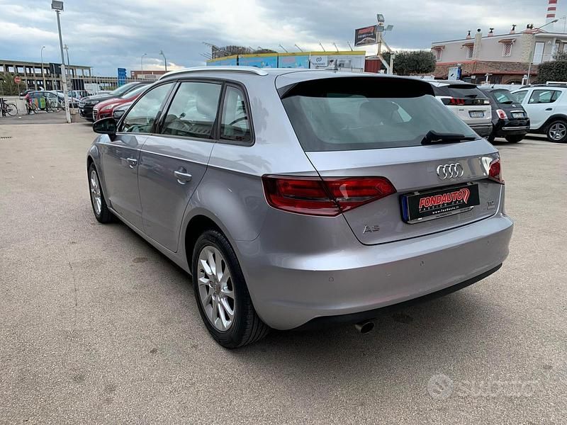 Usata Audi A3 Ambition 110 CV (80 kW) 2015 Grigio Berlina