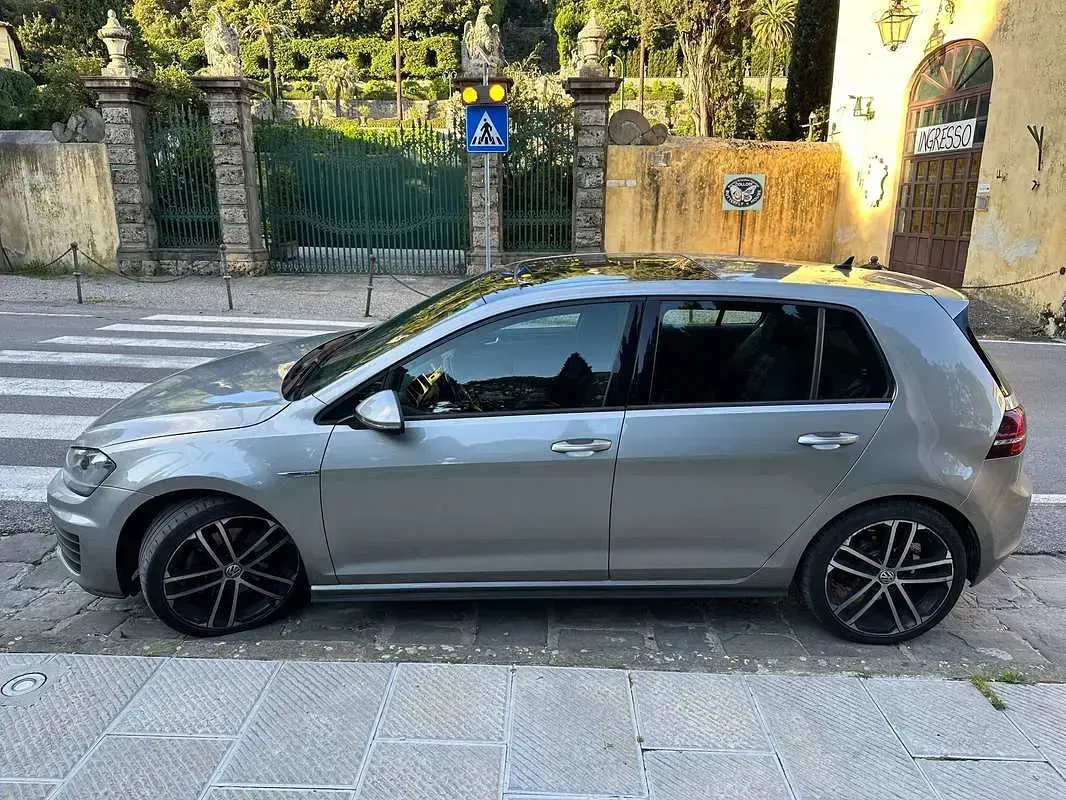 Usata VW Golf VII GTD 184 CV (135 kW) 2015 Argento Berlina