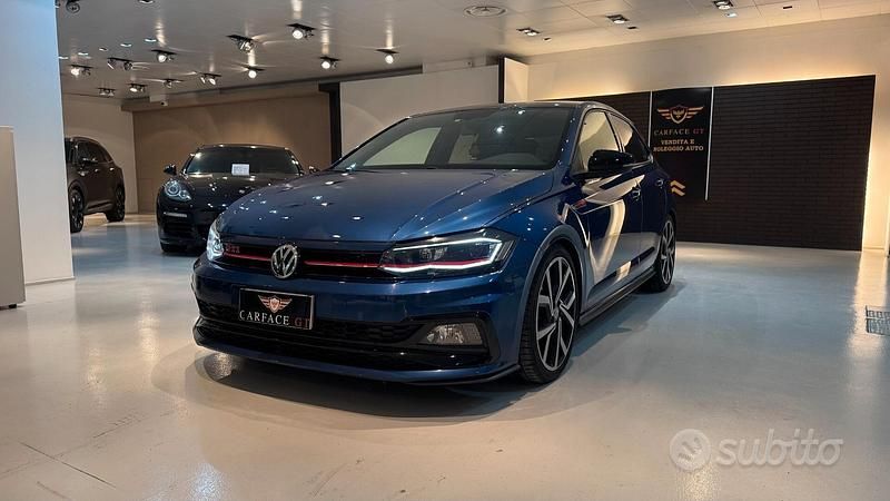 Usata VW Polo GTI 200 CV (147 kW) 2019 Blu Berlina