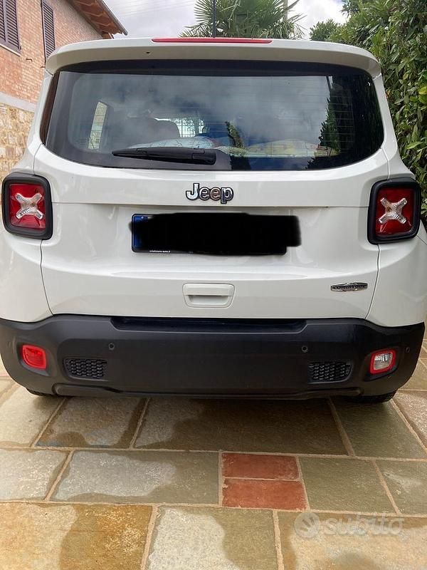 Usata Jeep Renegade Longitude 120 CV (88 kW) 2018 Bianco SUV