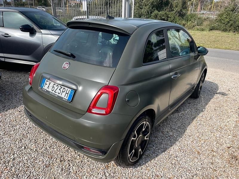 Usata Fiat 500 Rock 69 CV (50 kW) 2019 Verde Cabrio