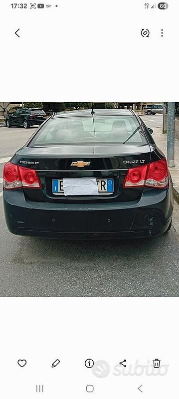 Usata Chevrolet Cruze 150 CV (110 kW) 2011 Nero Berlina