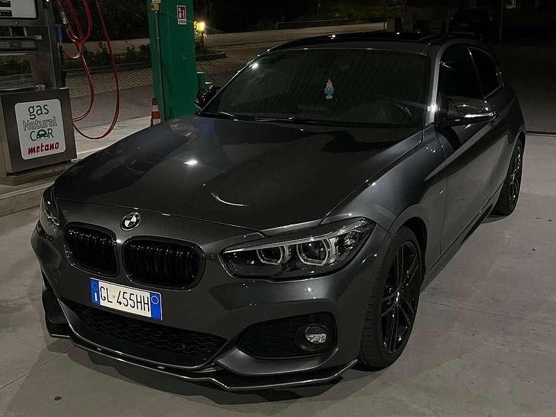 Usata BMW 114 Sport Line 95 CV (69 kW) 2018 Grigio Utilitaria