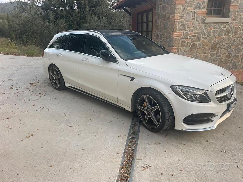 Usata Mercedes 220 Premium Plus 170 CV (125 kW) 2018 Bianco Berlina