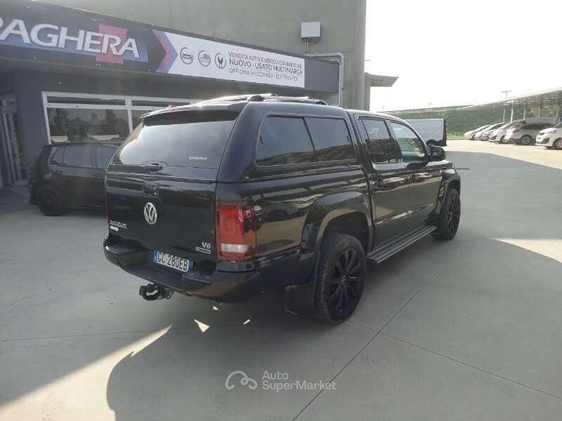Usata VW Amarok Comfortline 204 CV (150 kW) 2021 Nero Pick-up