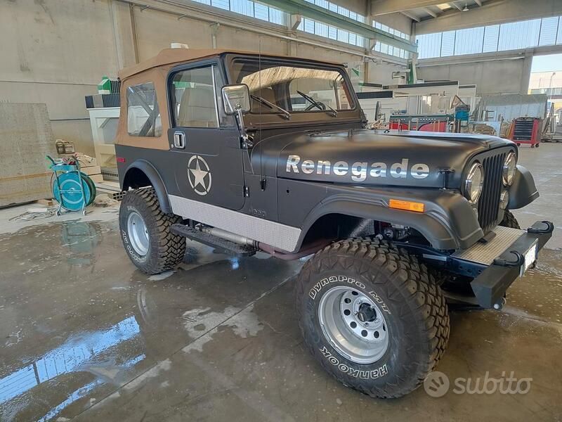 Usata Jeep CJ 1981 Nero