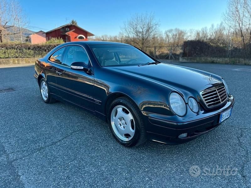 Usata Mercedes CLK200 Elegance 163 CV (119 kW) 2000 Blu Coupé