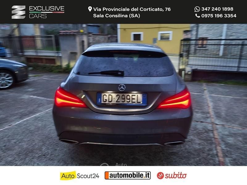 Usata Mercedes CLA220 177 CV (130 kW) 2017 Gray Berlina