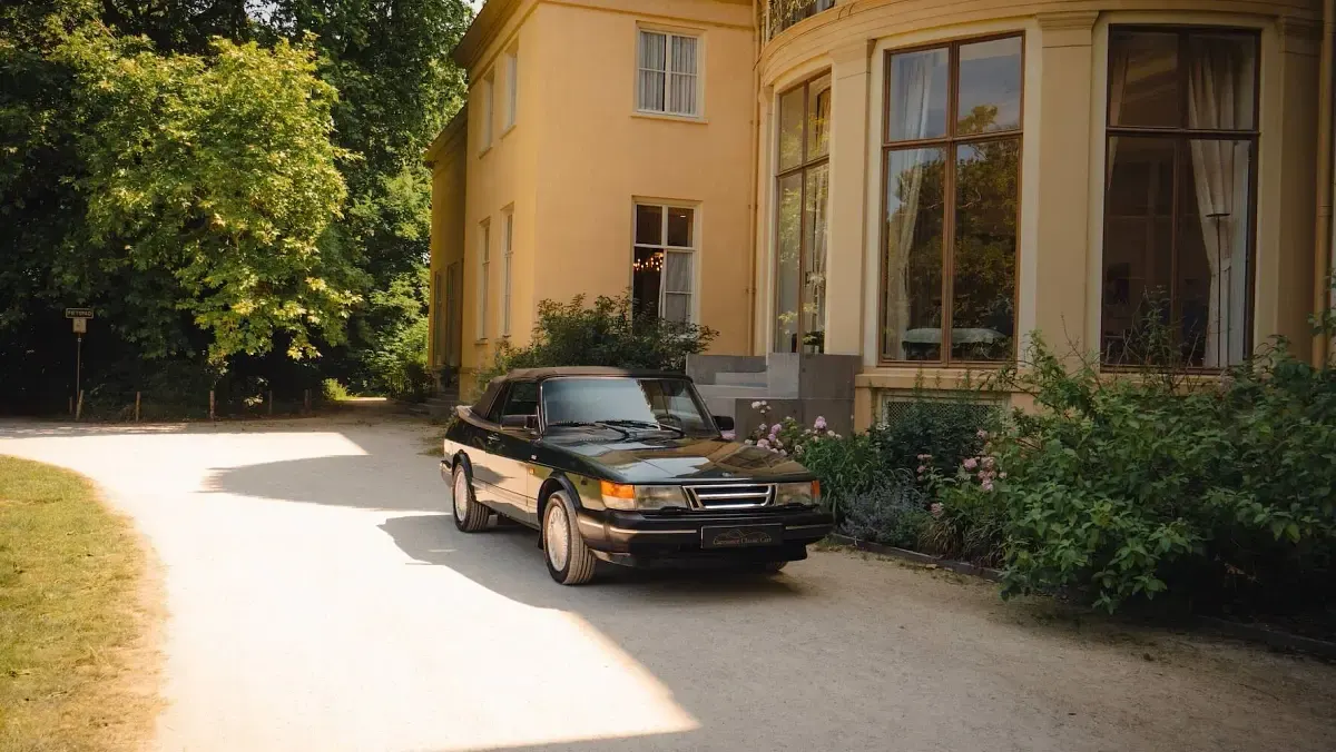 Usata Saab 900 Cabriolet 141 CV (103 kW) 1992 Verde Cabrio