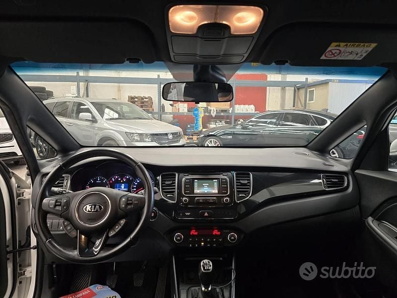 Usata Kia Carens 115 CV (84 kW) 2015 Bianco Monovolume
