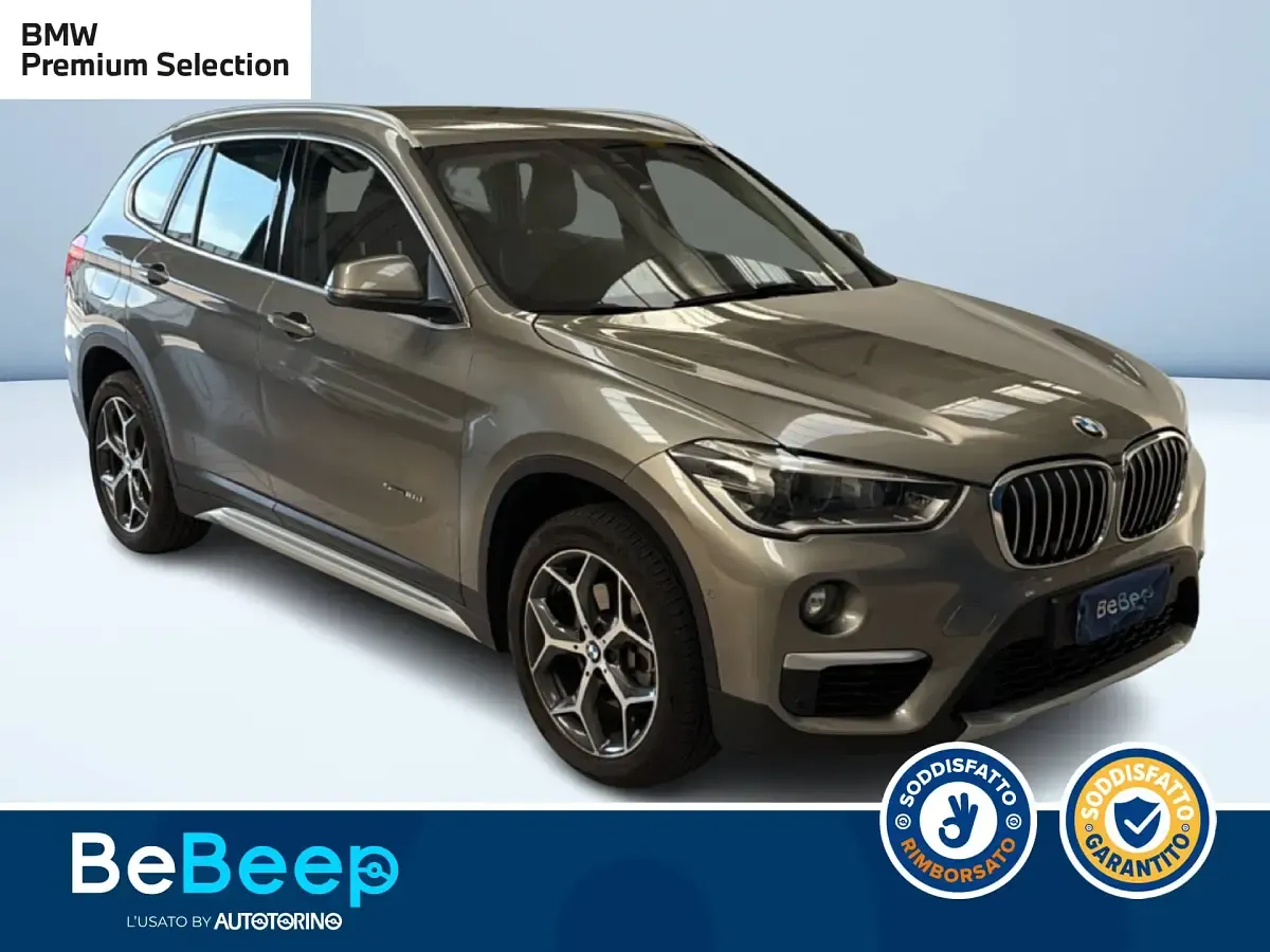 Usata BMW X1 xLine 150 CV (110 kW) 2017 Beige metallizzato SUV