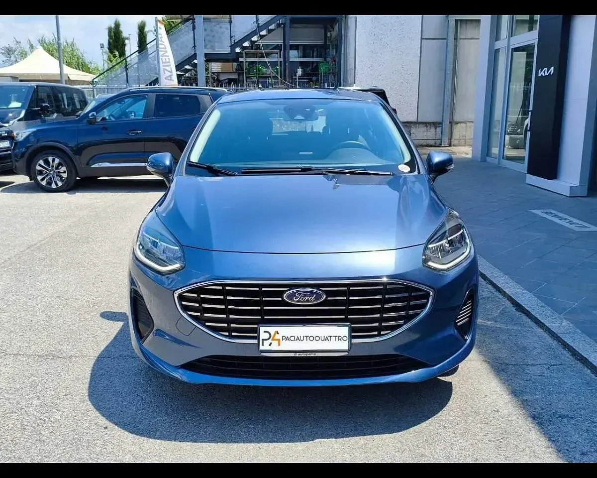Usata Ford Fiesta 75 CV (55 kW) 2022 Blu Utilitaria