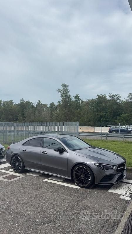 Usata Mercedes CLA250 AMG line 2021 Grigio Berlina