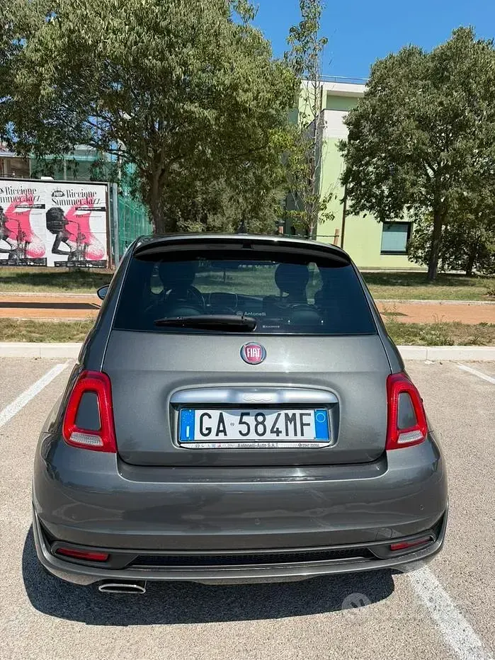Usata Fiat 500 69 CV (50 kW) 2020 Grigio Berlina