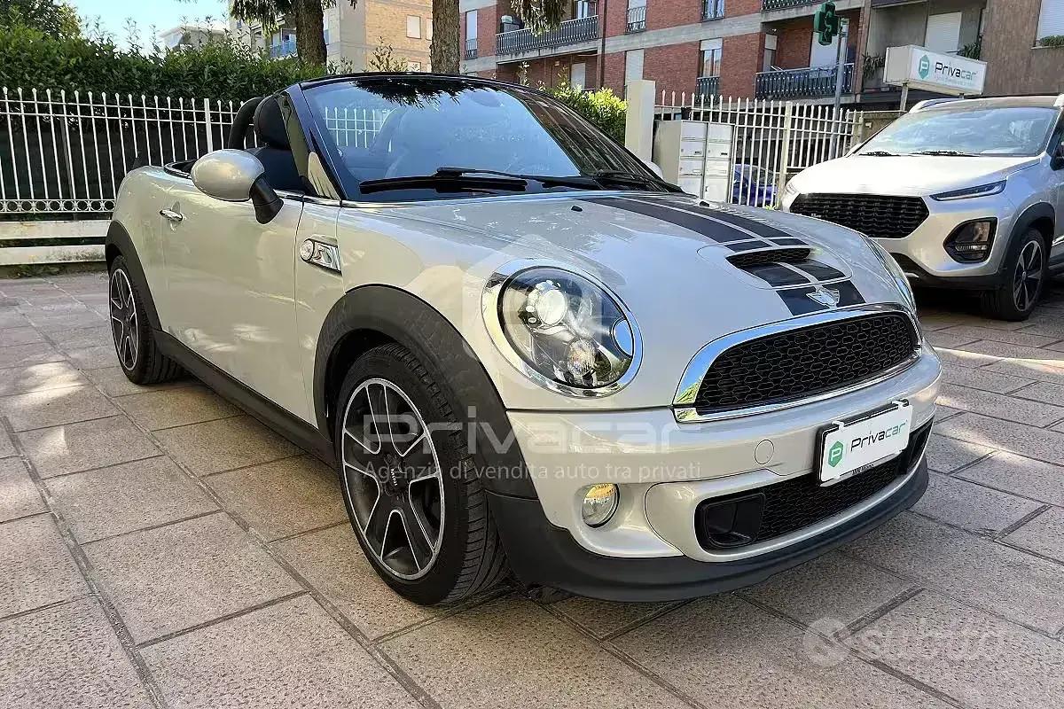 Usata Mini Cooper S Roadster 184 CV (135 kW) 2012 Grigio Cabrio