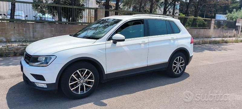 Usata VW Tiguan Style 116 CV (85 kW) 2017 Bianco SUV