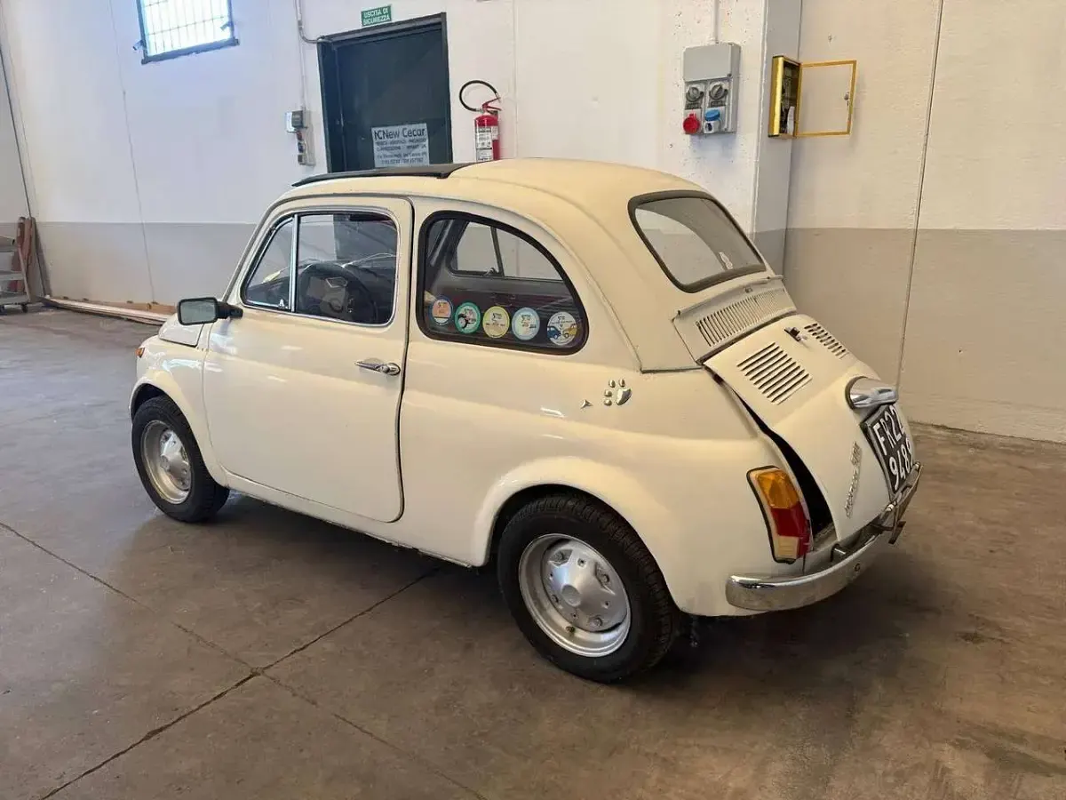 Usata Fiat 500 1969 Bianco Utilitaria