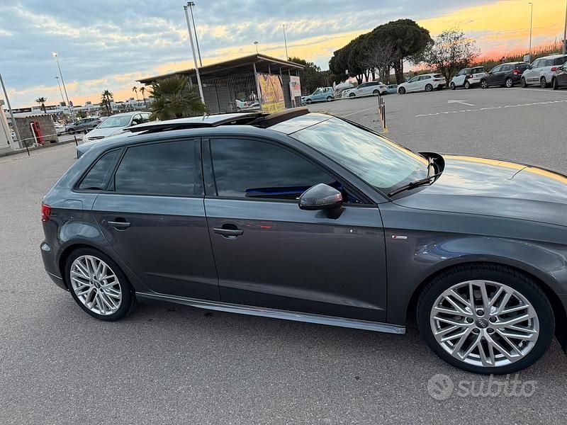 Usata Audi A3 Comfort 184 CV (135 kW) 2018 Grigio Berlina
