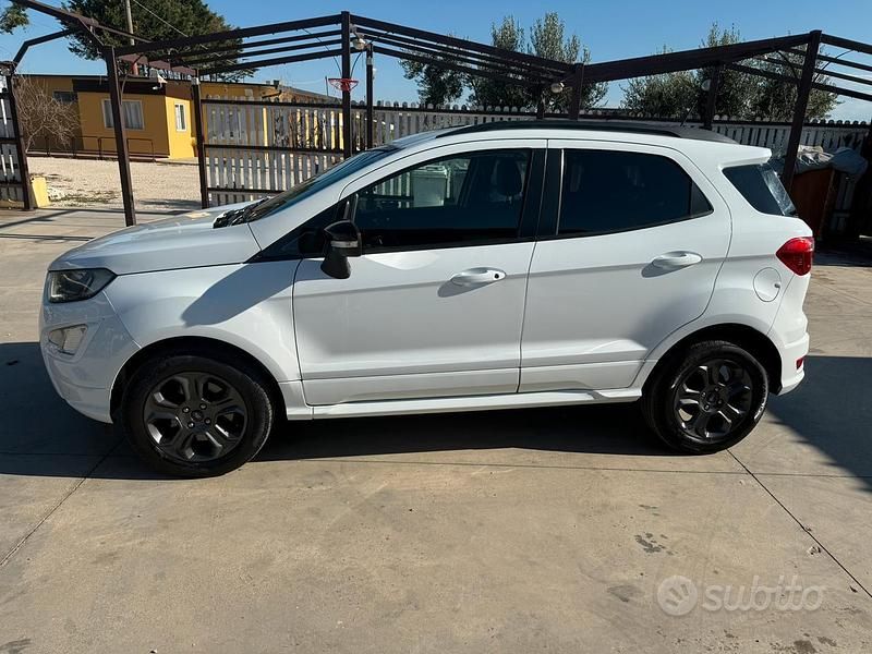 Usata Ford Ecosport Sport 100 CV (73 kW) 2018 Bianco SUV