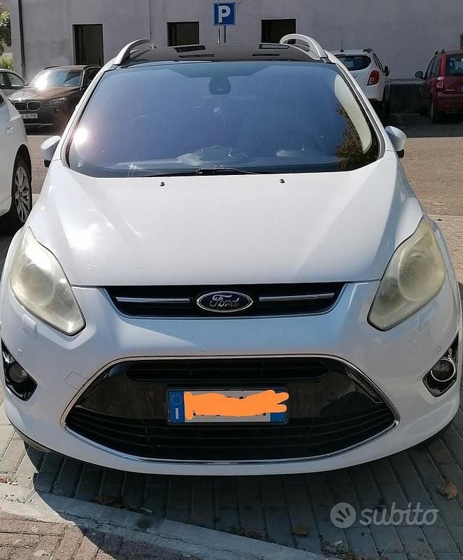 Usata Ford C-MAX 115 CV (84 kW) 2011 Bianco Monovolume