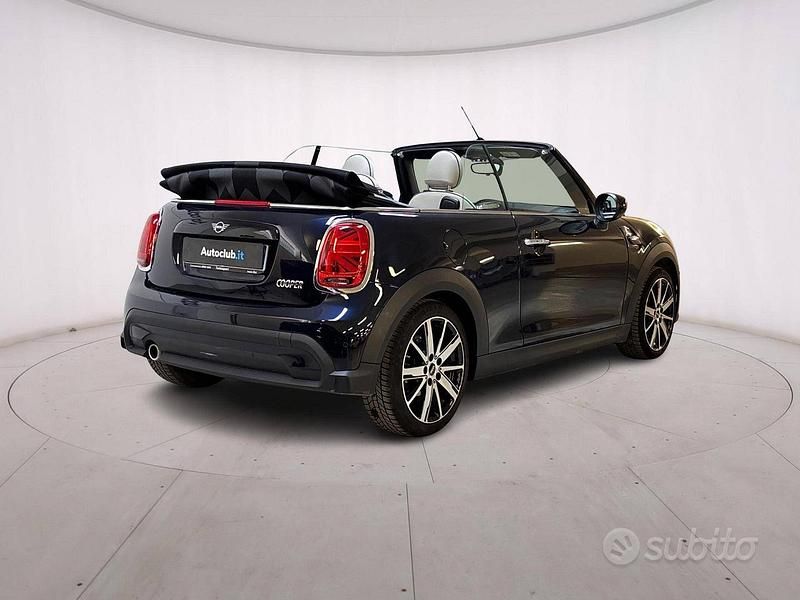 Usata Mini Cooper Cabriolet 136 CV (100 kW) 2022 Blu Cabrio