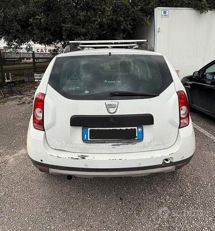 Käytetty Dacia Duster 107 HP (78 kW) 2011 Valkoinen Katumaasturi
