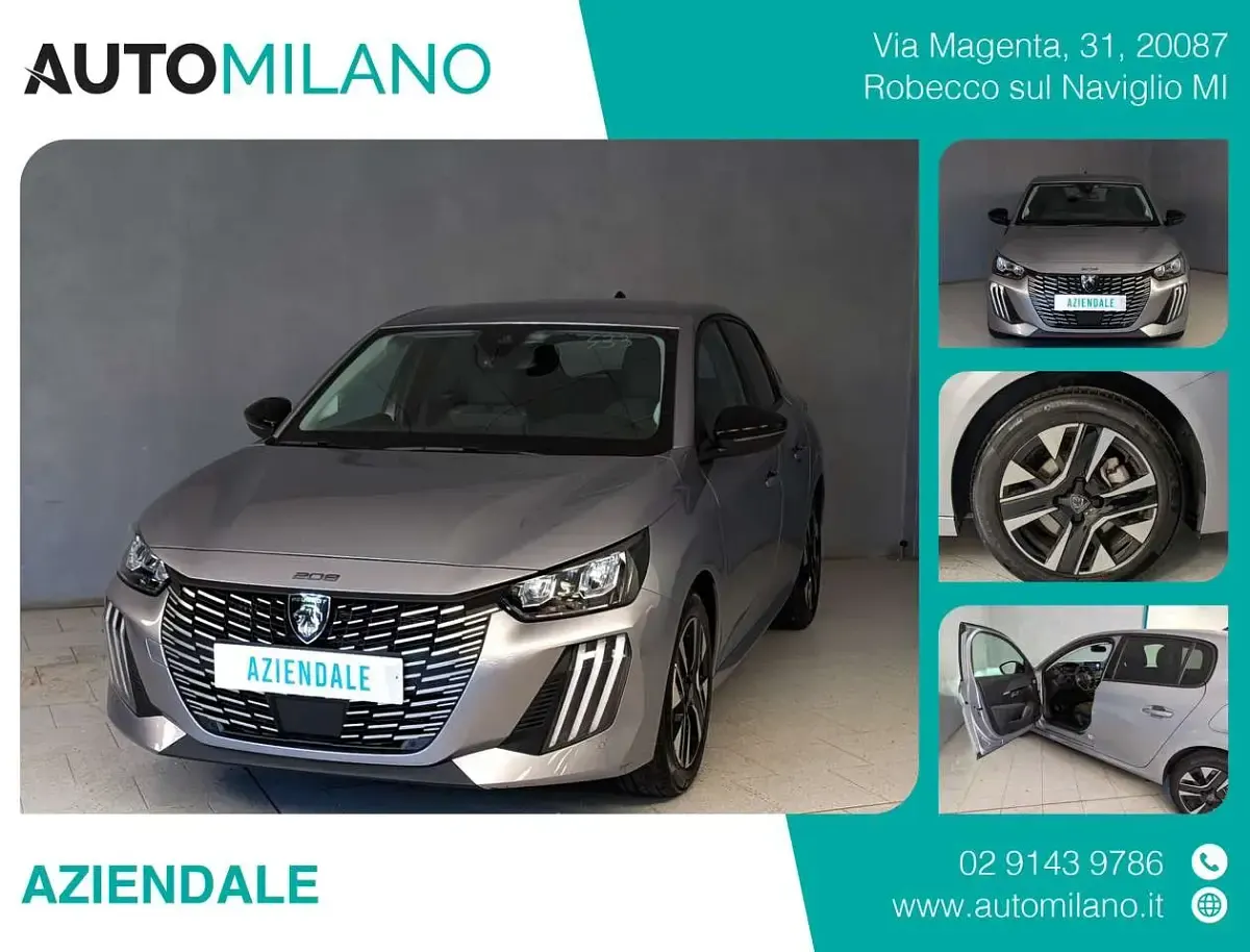 Usata Peugeot 208 Allure 101 CV (74 kW) 2025 Utilitaria
