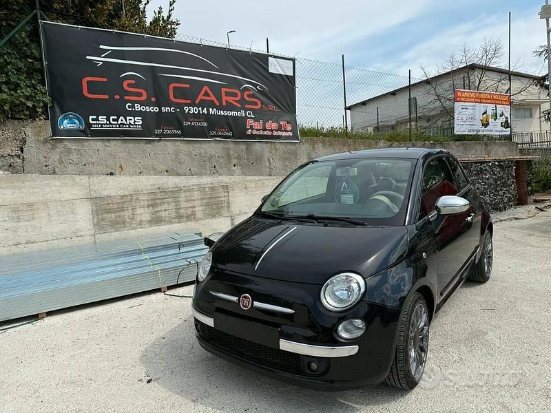 Usata Fiat 500 Lounge 69 CV (50 kW) 2014 Nero Berlina
