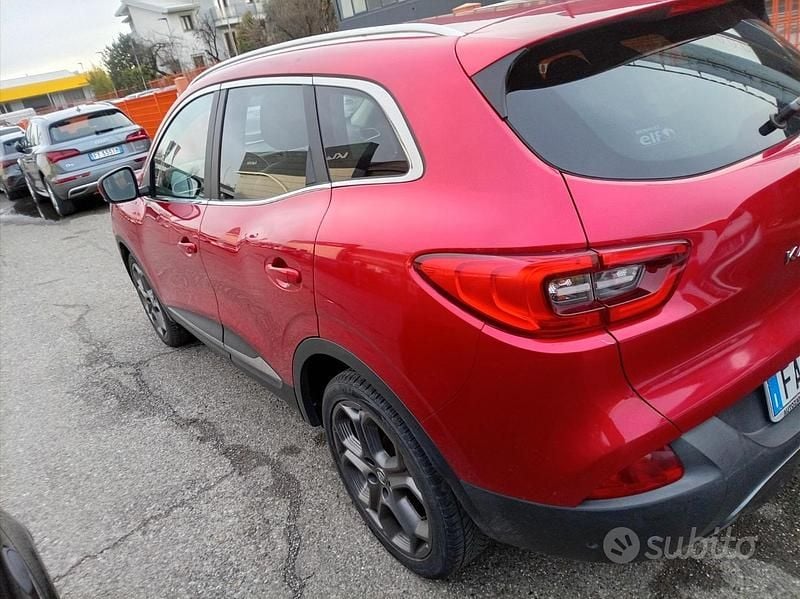 Usata Renault Kadjar 110 CV (80 kW) 2015 Rosso SUV