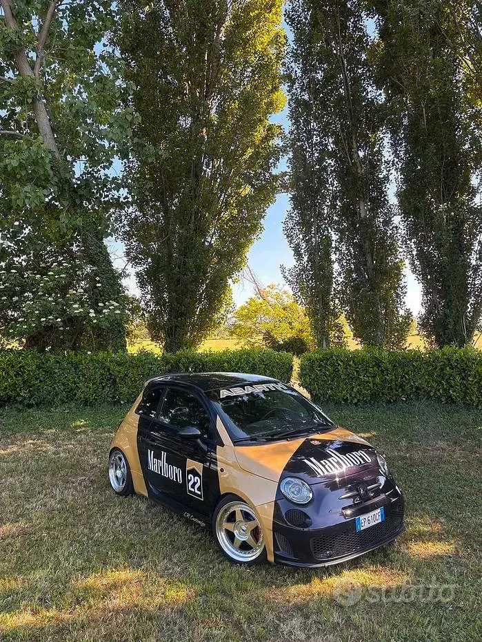 Usata Abarth 595 Turismo 140 CV (102 kW) 2013 Viola Berlina