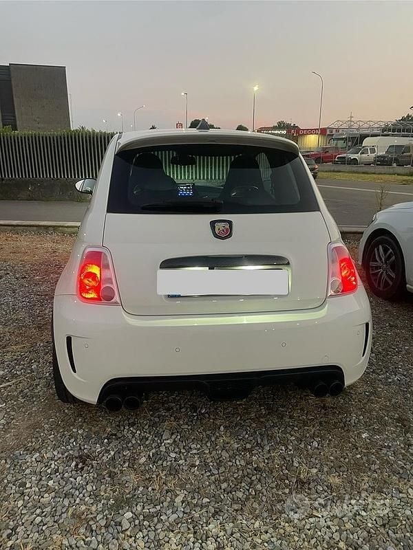 Usata Abarth 500 140 CV (102 kW) 2014 Bianco Utilitaria