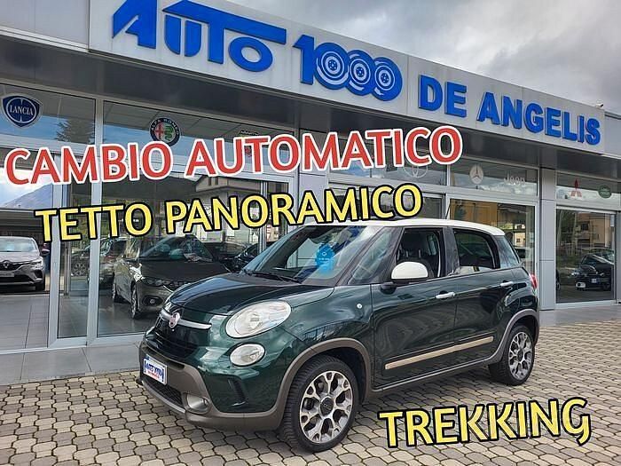 Usata Fiat 500L Trekking 84 CV (61 kW) 2015 Verde Monovolume