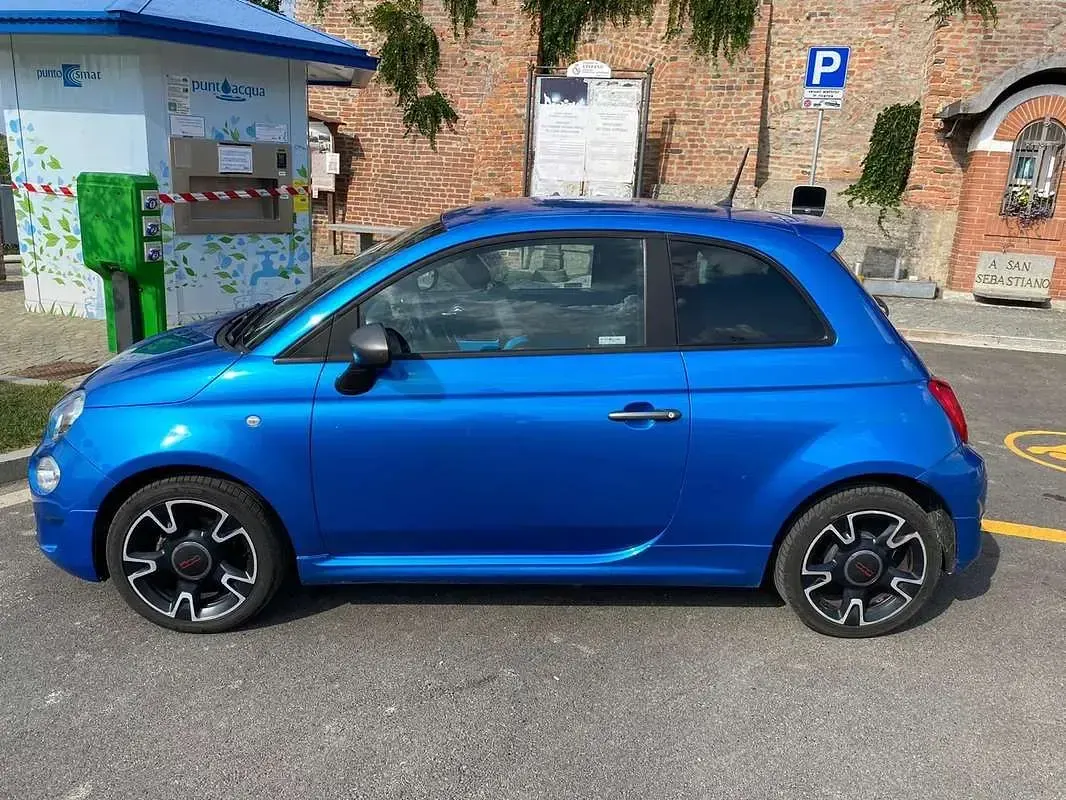 Usata Fiat 500 S 69 CV (50 kW) 2017 Blu/azzurro Utilitaria
