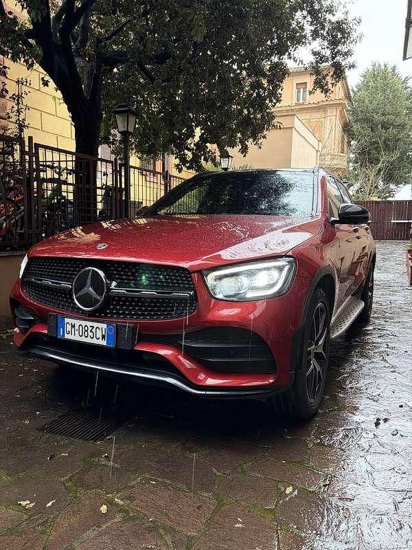 Usata Mercedes GLC400d Premium Plus 330 CV (242 kW) 2020 Rosso SUV