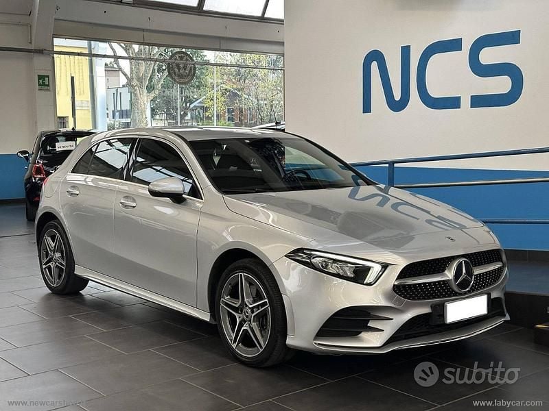 Usata Mercedes A250 Premium 160 CV (117 kW) 2022 Argento Berlina