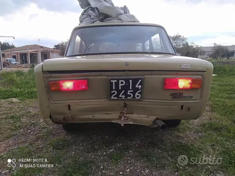 Usata Fiat 124 1970 Verde Berlina