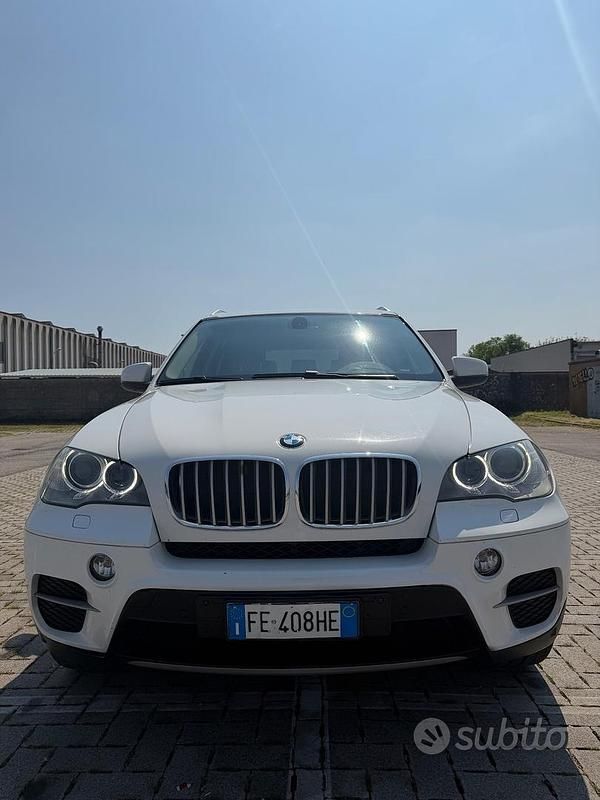 Usata BMW X5 245 CV (180 kW) 2013 Bianco SUV