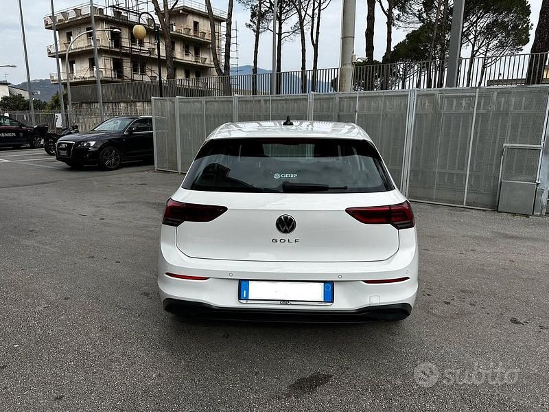 Usata VW Golf VIII Style 116 CV (85 kW) 2022 Bianco Berlina