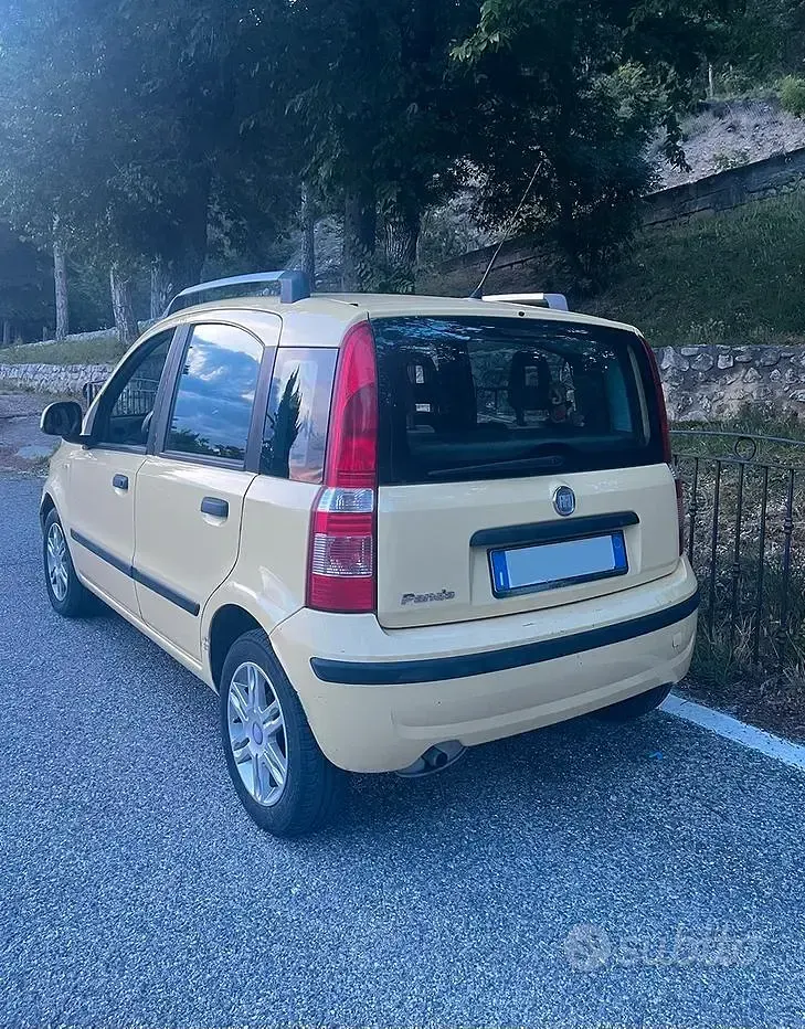 Usata Fiat Panda 60 CV (44 kW) 2009 Giallo Utilitaria