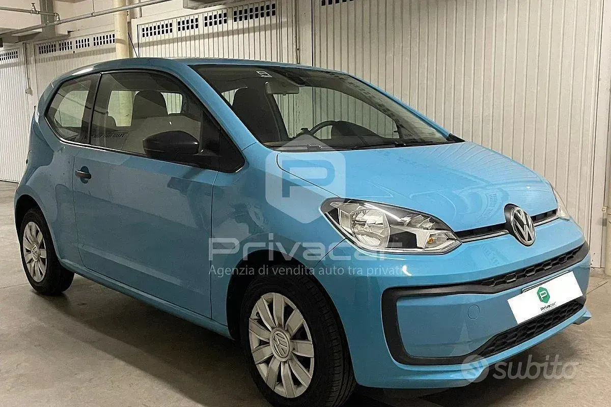 Usata VW up! take up! 60 CV (44 kW) 2018 Blu Utilitaria