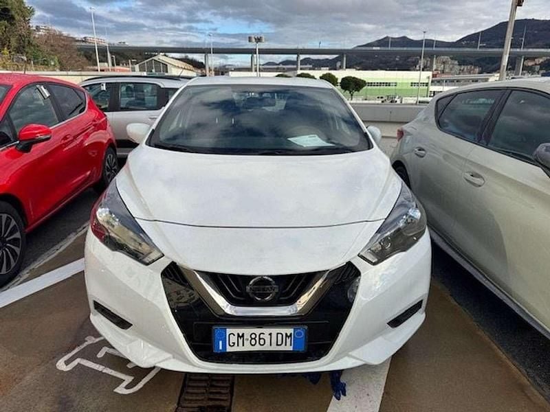 Usata Nissan Micra Acenta 92 CV (67 kW) 2023 Bianco Berlina