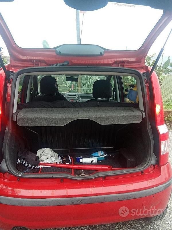 Usata Fiat Panda 2011 Rosso Utilitaria