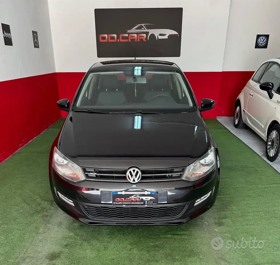 Usata VW Polo Comfortline 75 CV (55 kW) 2009 Nero Utilitaria