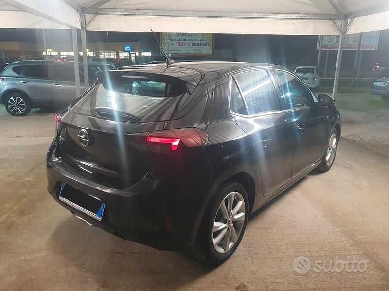 Usata Opel Corsa Elegance 75 CV (55 kW) 2021 Nero Utilitaria