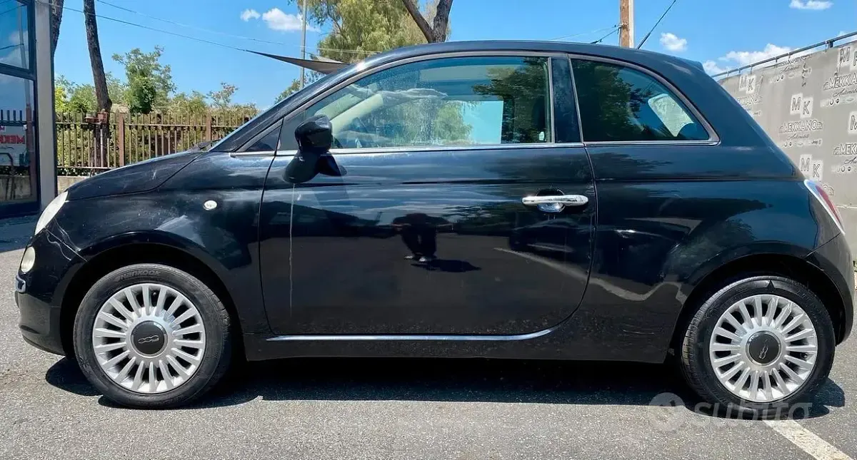 Usata Fiat 500 Lounge 95 CV (69 kW) 2012 Nero Berlina